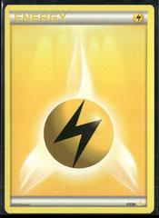 Lightning Energy #17 from Pokemon Pikachu Libre & Suicune set