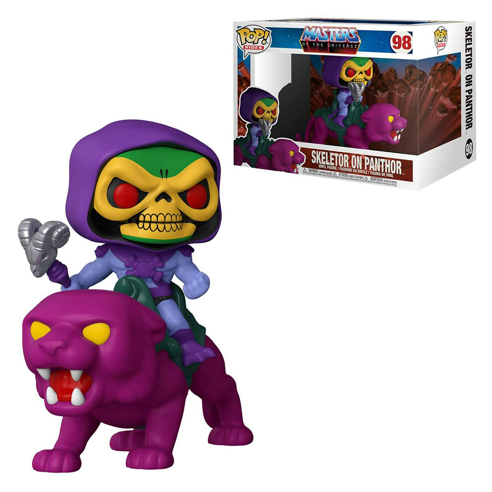 Skeletor on Panthor #98 (Rides) — Funko Pop Value