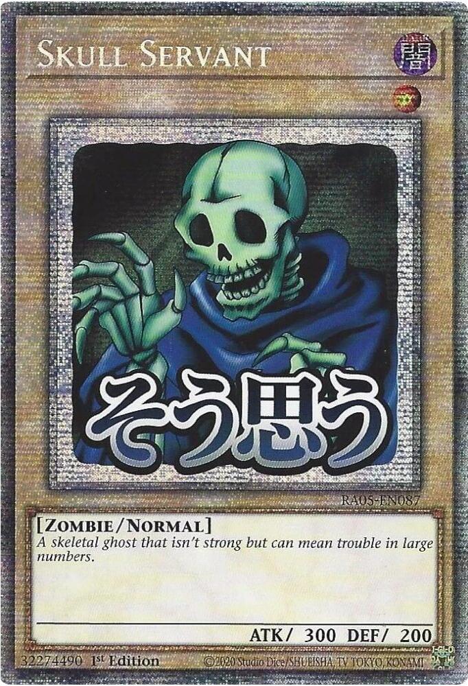 Skull Servant [Starlight Rare] RA05-EN087