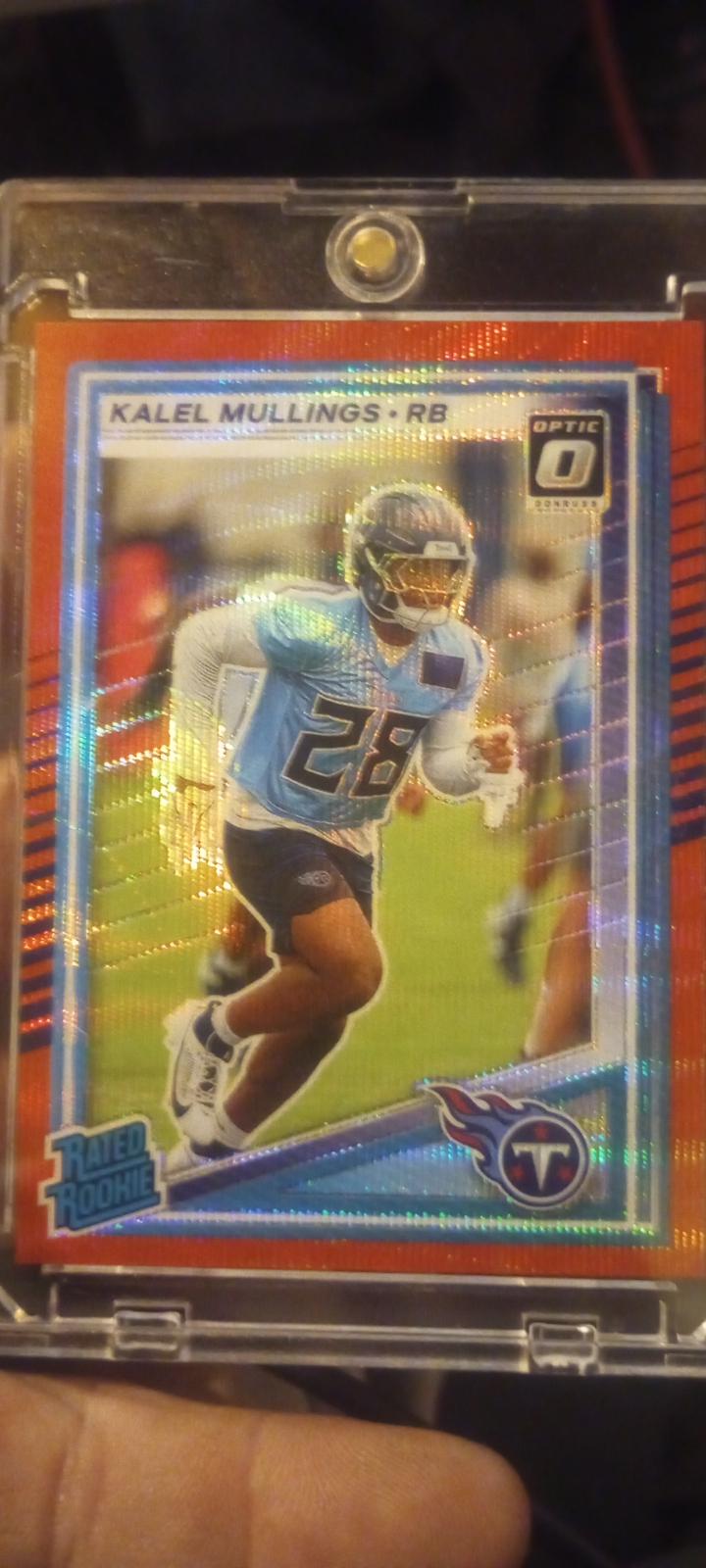 Kalel Mullings [Red Wave Optic Preview] #378 Prices | 2025 Panini ...