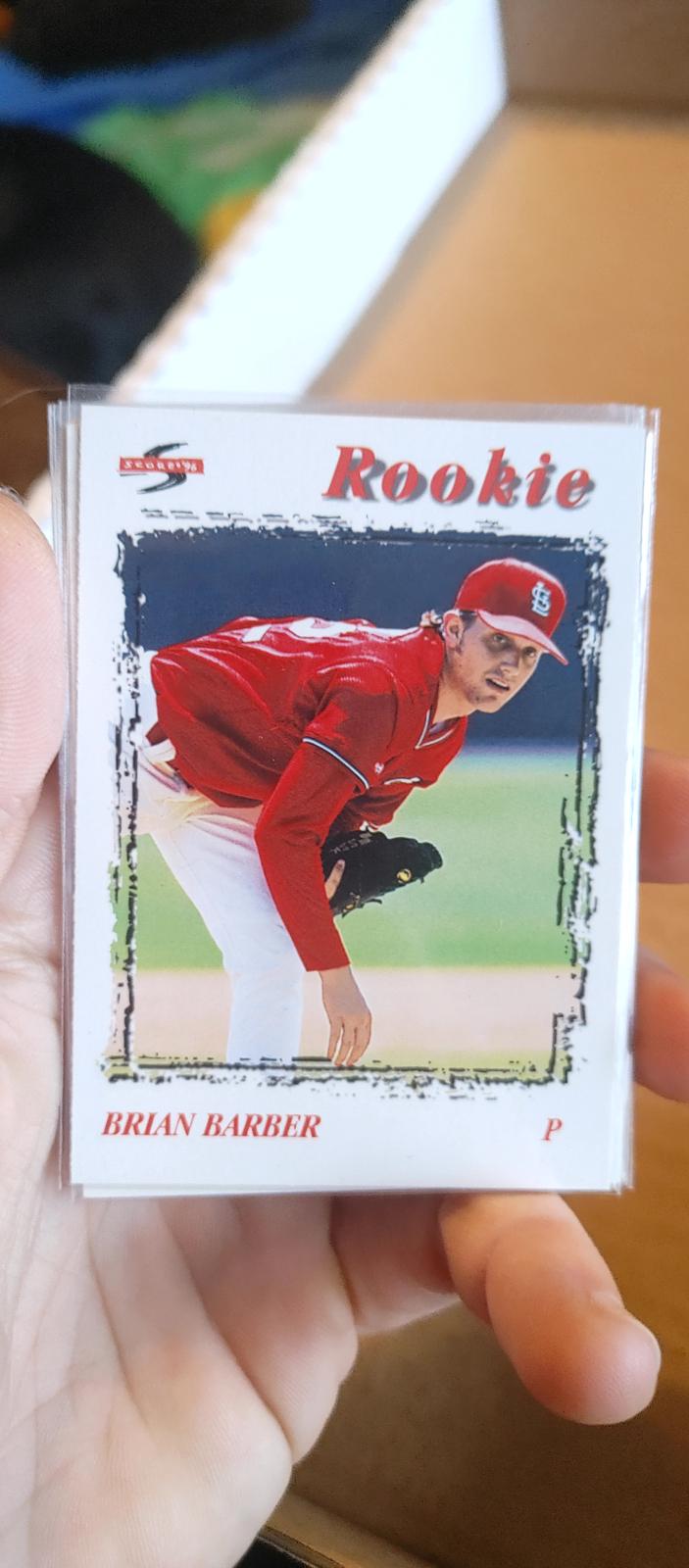 Brian Barber #237 Baseball Cards 1996 Score