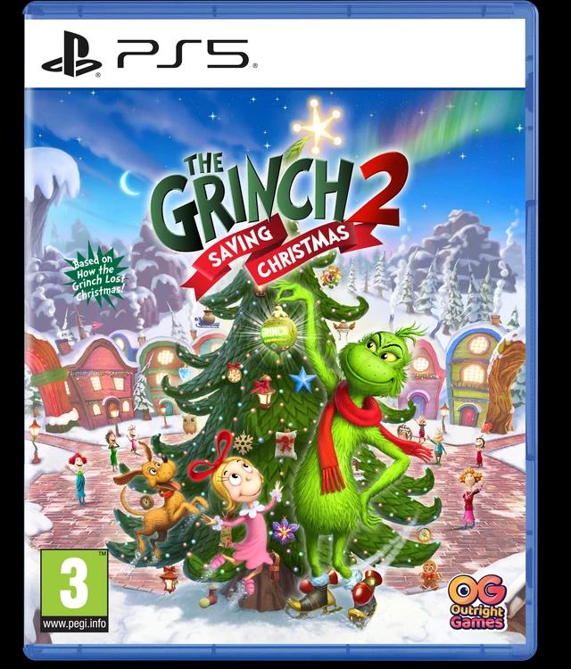 Carátula de The Grinch 2: Saving Christmas para PS5 (edición PAL España)
