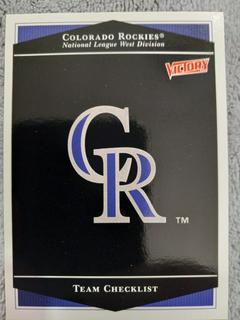 Colorodo Rockies Team Checklist