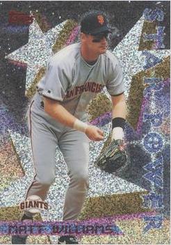 Matt Williams #12 Baseball Cards 1996 Topps Power Boosters