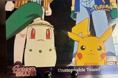 Tap to enlarge Unstoppable Team, Pokemon 2001 Topps Johto