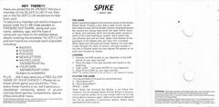 Full Cover Inside 2nd Edition | Spike ZX Spectrum