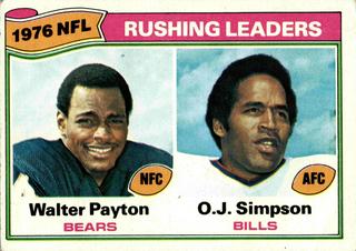 Rushing Leaders: Payton, Simpson