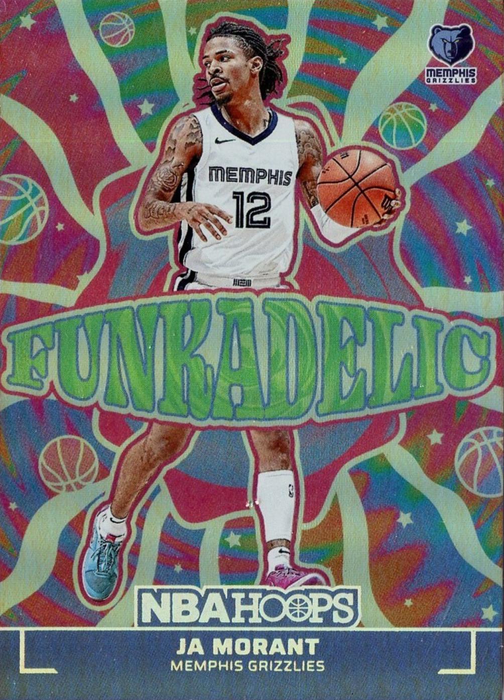 Ja Morant #24 Basketball Cards 2024 Panini NBA Hoops Funkadelic