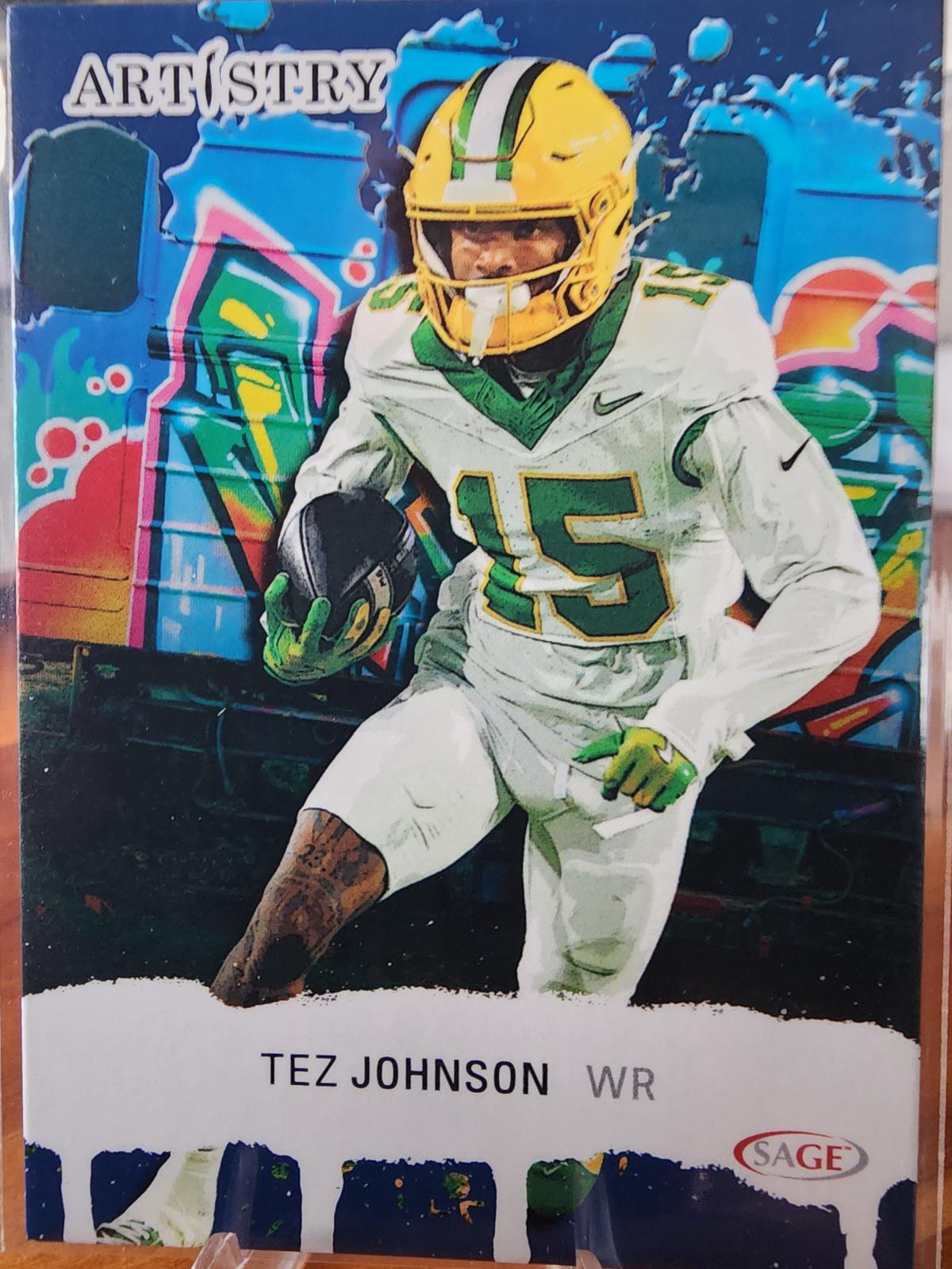 Tez Johnson #19 2025 Sage Artistry Football