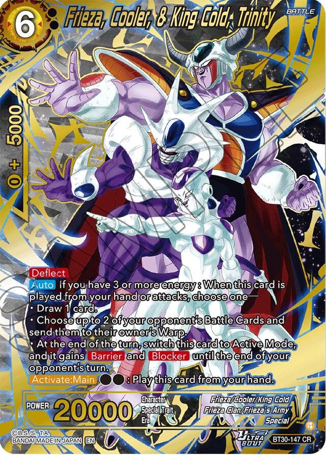 we are trinity dragon booster box Three Glorious Fighters Booster Box (BT30) main image 0