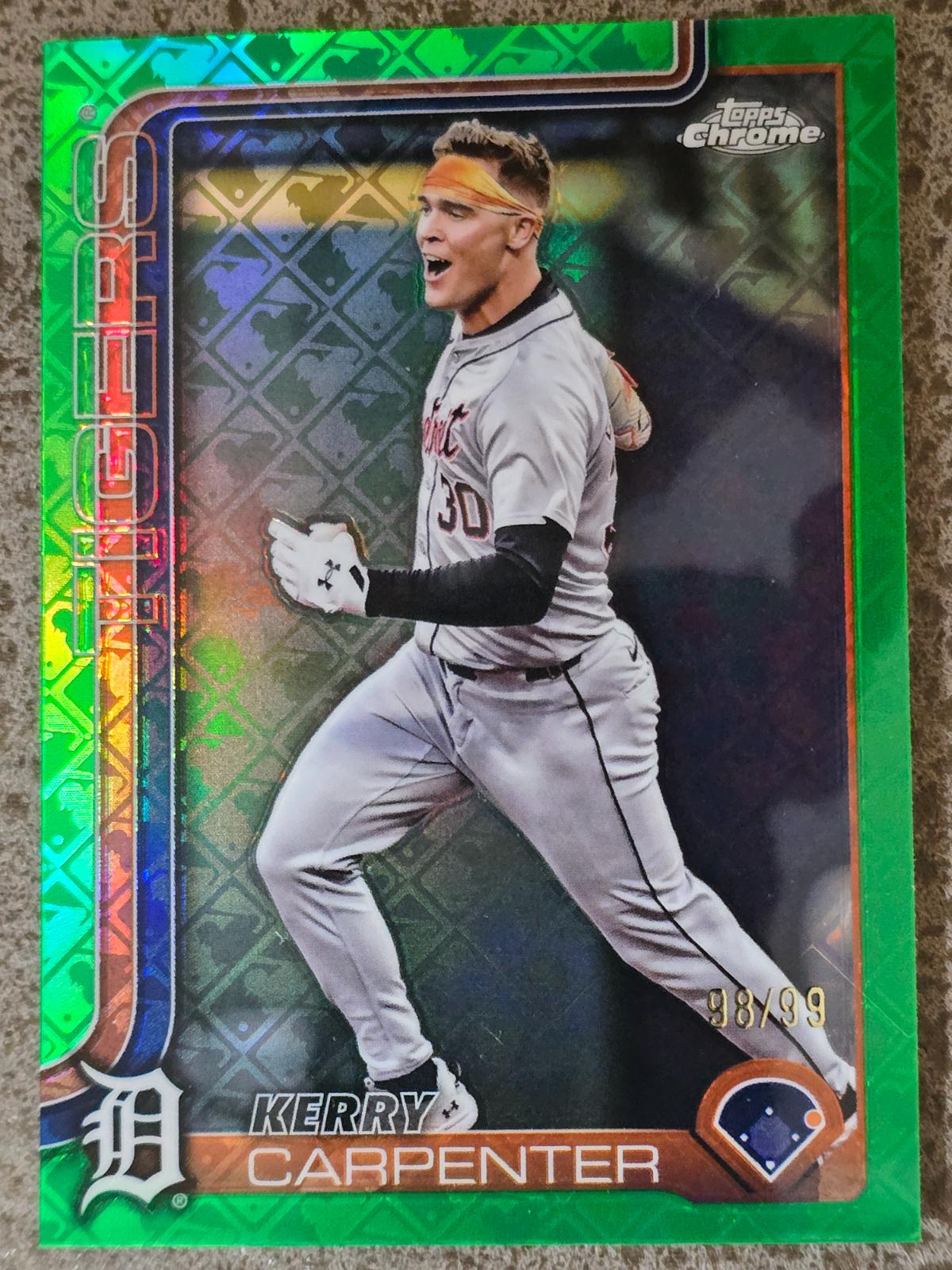 Kerry Carpenter [Green Refractor] #299