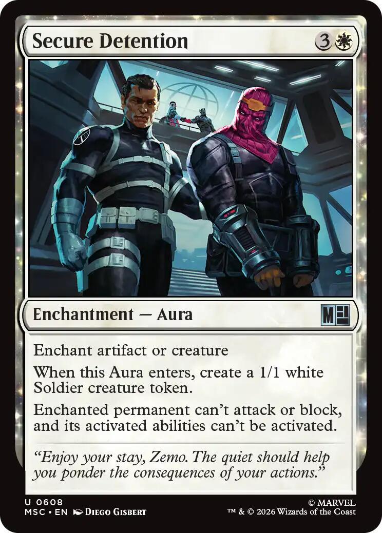 Secure Detention (Magic Marvel Super Heroes Commander)