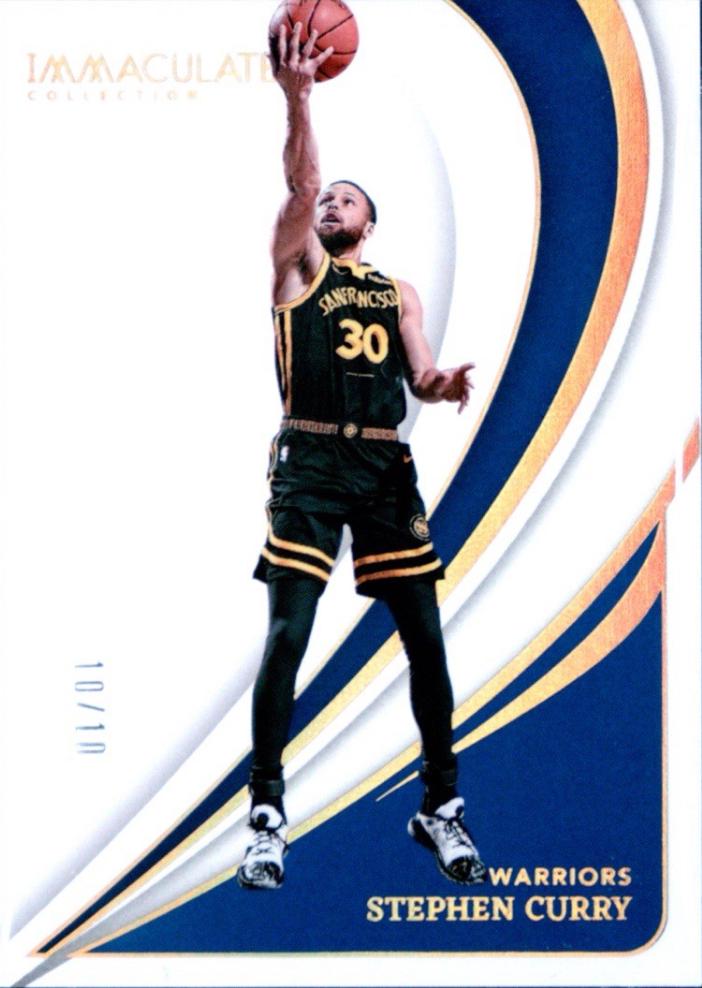 Stephen Curry [Gold] #10 Prices | 2023 Panini Immaculate