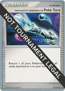 Team Galactic's Invention G-105 Poke Turn