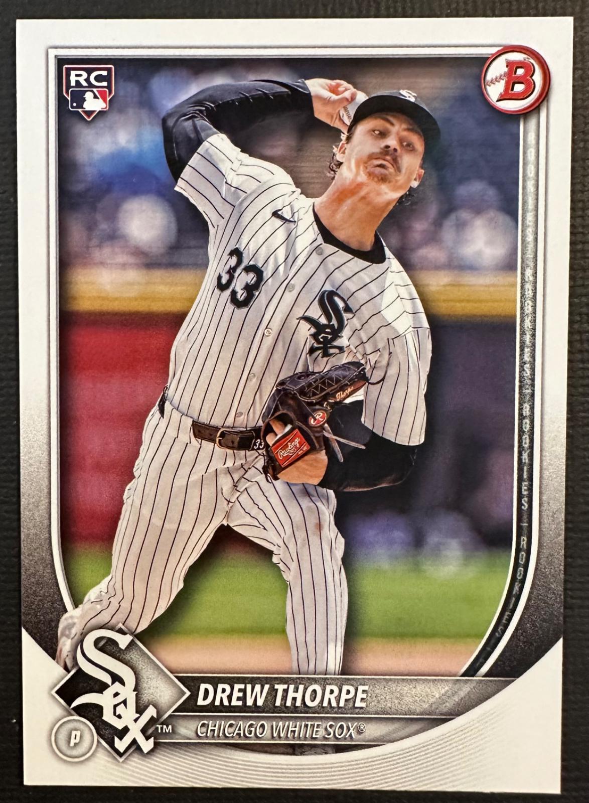 Drew Thorpe #8 Baseball Cards 2025 Bowman