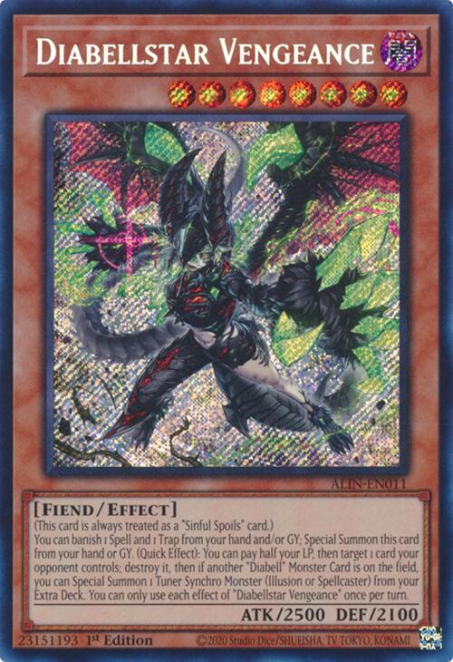 Diabellstar Vengeance ALIN-EN011 YuGiOh Alliance Insight