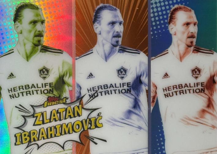 Zlatan Ibrahimovic #PA-14 Soccer Cards 2024 Topps Finest MLS Pop Art