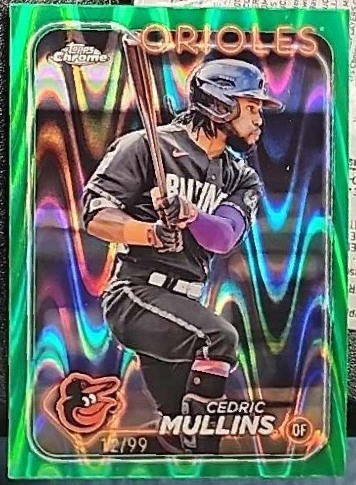 Cedric Mullins [RayWave Green Refractor] #82