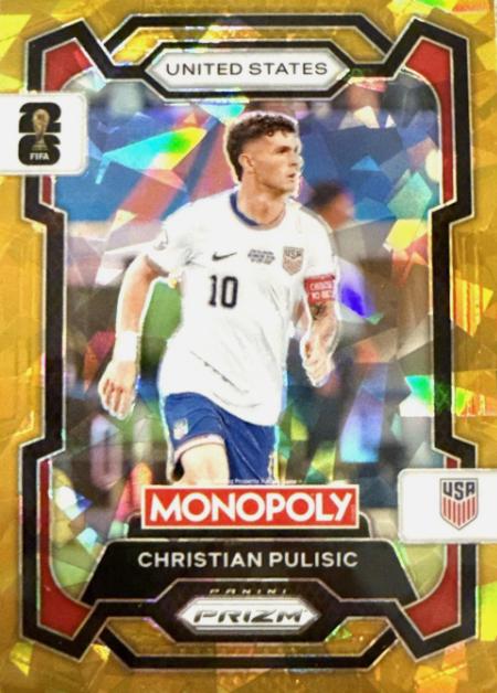 Christian Pulisic [Gold Cracked Ice] #47 Prices | 2026 Panini