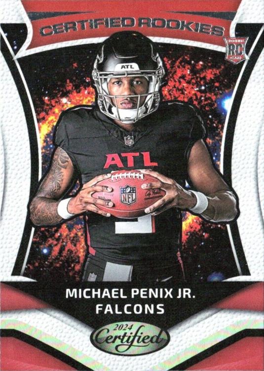 Michael Penix Jr. #9 2024 Panini Certified Football Certified Rookies