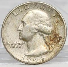 1964 D [DOUBLE DIE] Washington Quarter Prices | Ungraded, NGC
