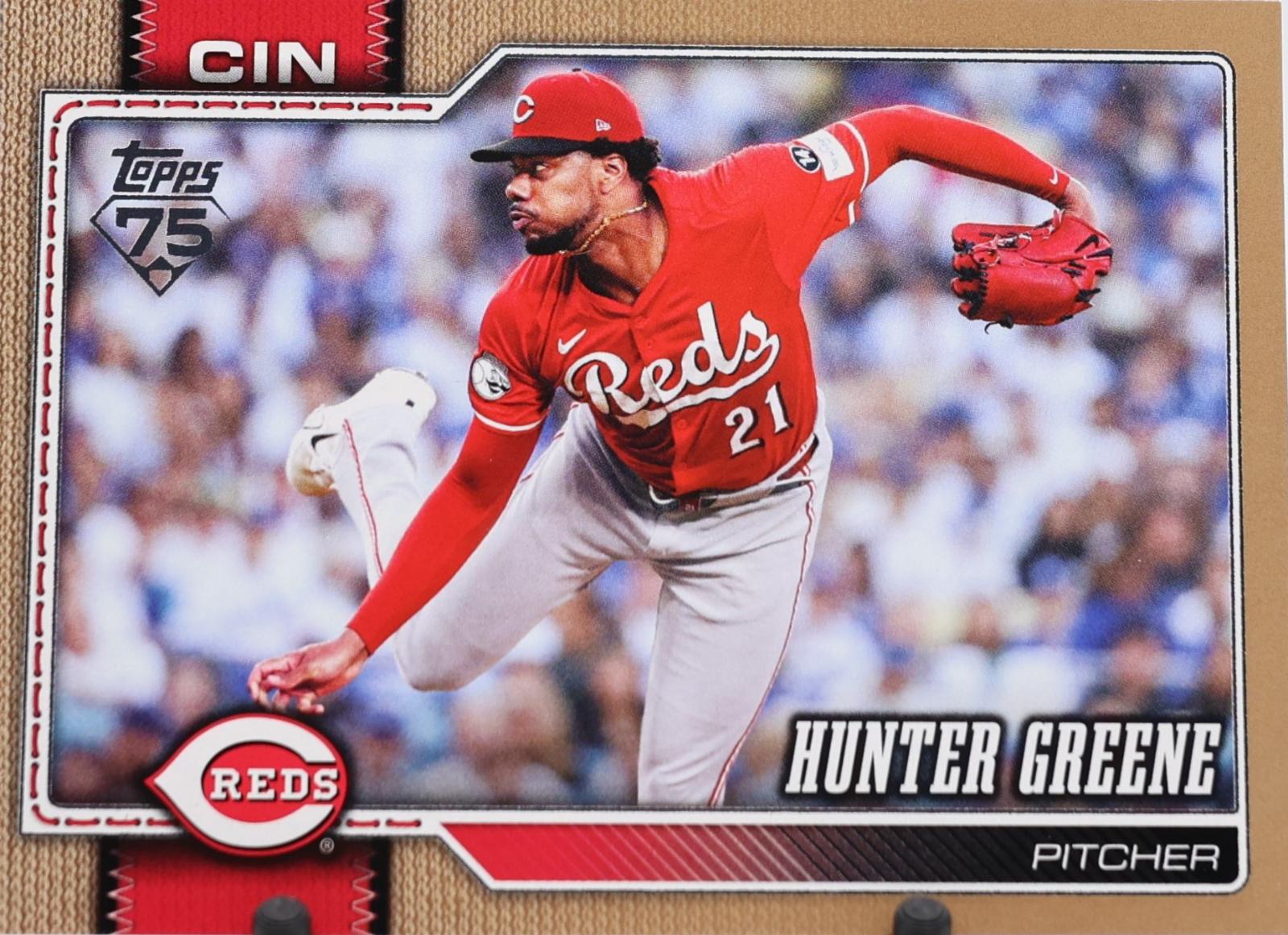 2026 Topps Series 2 Hunter Greene [Gold] #382 card