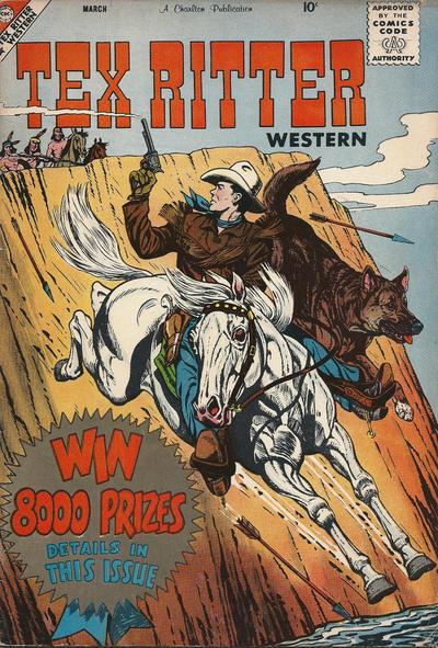 Tex Ritter Western #45 (1959) Comic Books Tex Ritter Western