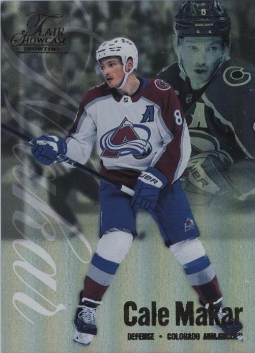 Cale Makar #13 2023 Fleer Ultra Flair Showcase Showtime Hockey