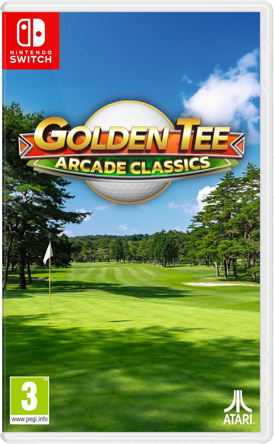 Carátula de Golden Tee Arcade Classics para Switch (edición PAL España)