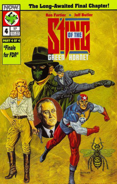 Sting of the Green Hornet #4 (1992) Comic Books Sting of the Green Hornet