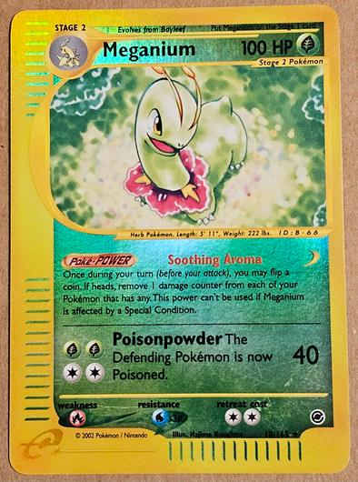 Meganium [Reverse Holo] #18 photo