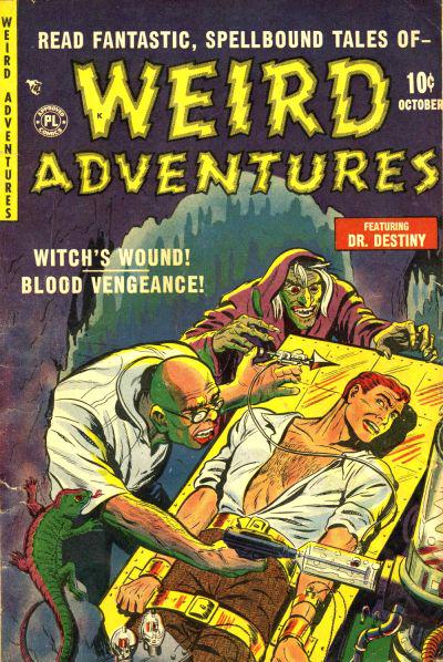Weird Adventures #3 (1951) Comic Books Weird Adventures