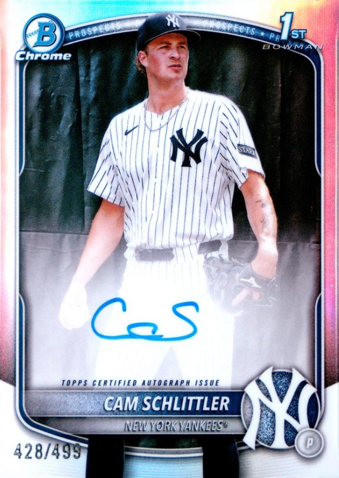 Cam Schlittler [Refractor] #CPA-CSC