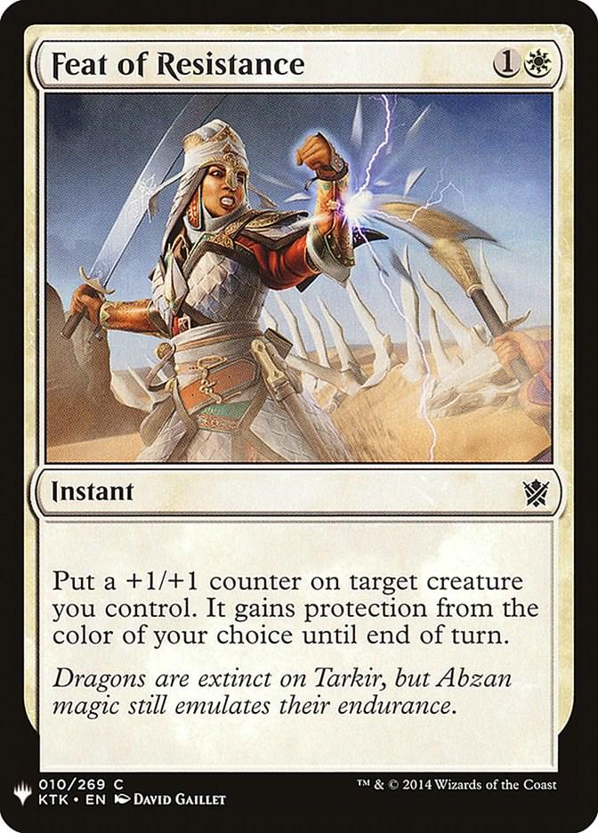 Feat of Resistance (Magic The List Reprints)