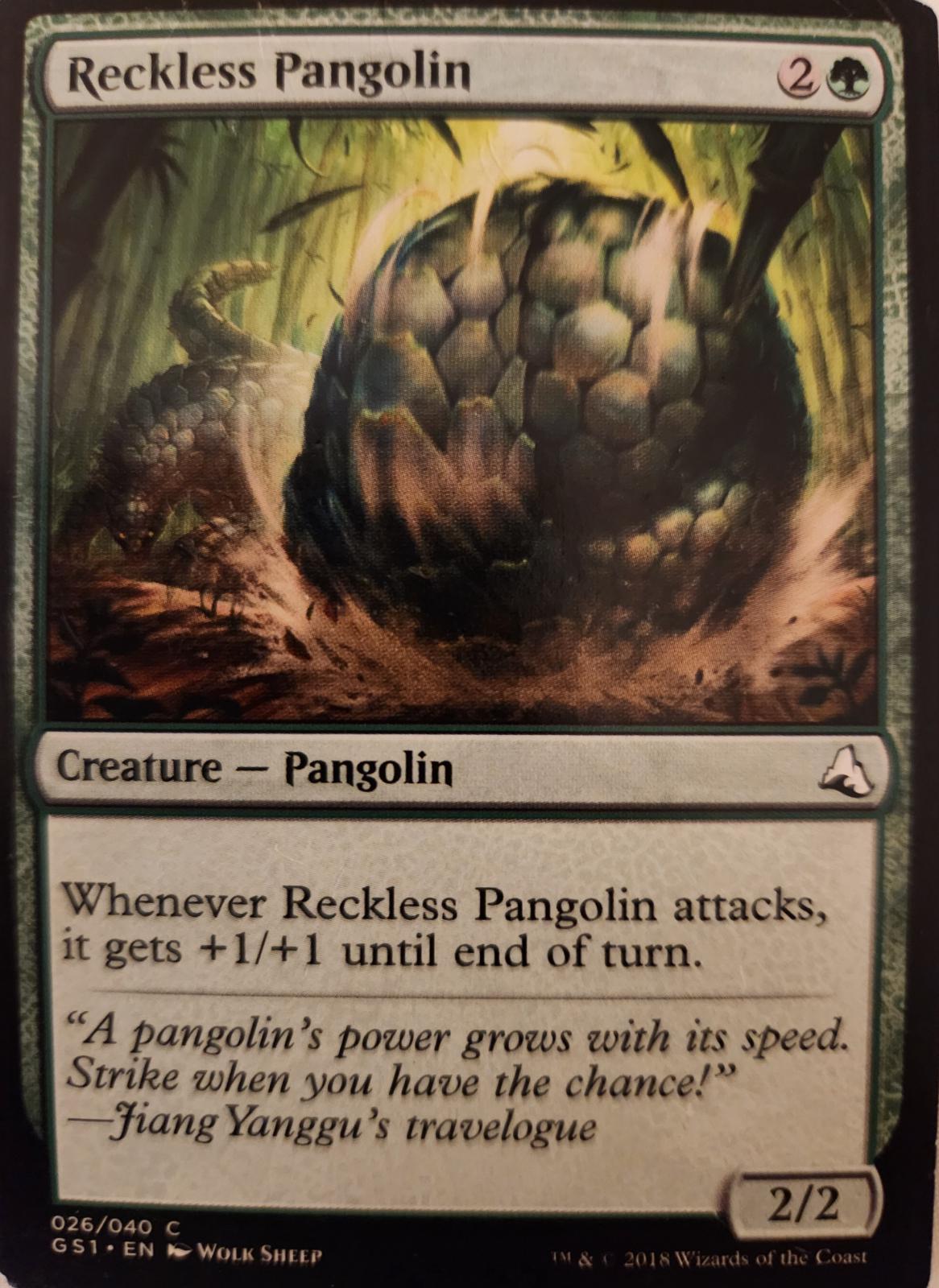 Reckless Pangolin #26 Magic Global Series: Jiang Yanggu & Mu Yanling