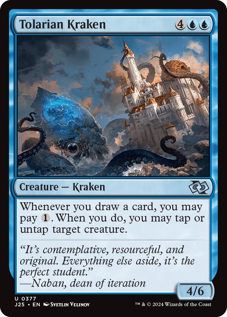 Tolarian Kraken (Magic Foundations Jumpstart)