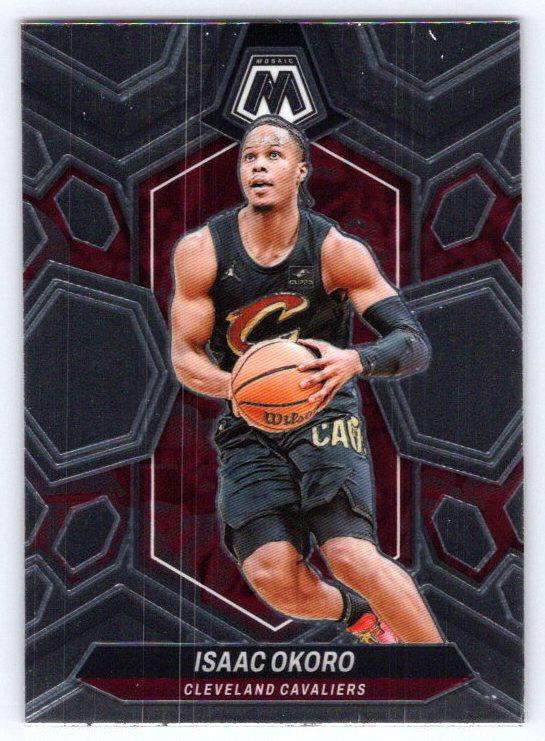 Isaac Okoro #94 Basketball Cards 2023 Panini Mosaic