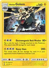 Alolan Golem [Cosmos Holo] #42