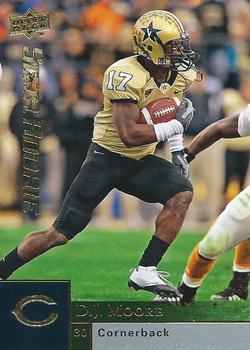 D.J. Moore #214 Football Cards 2009 Upper Deck