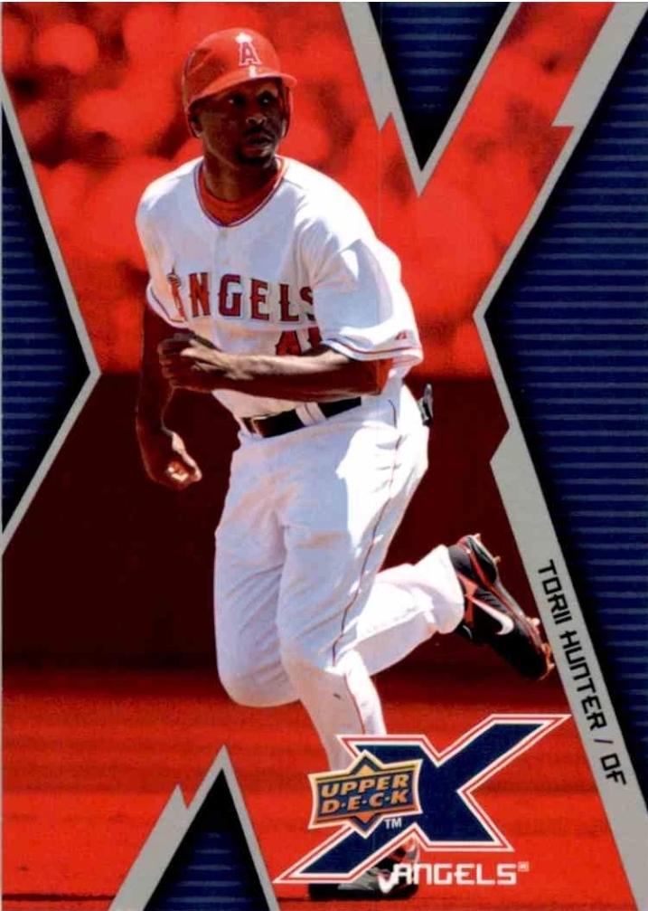 Torii Hunter #43 Baseball Cards 2009 Upper Deck X