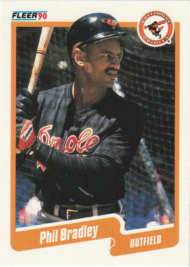 Phil Bradley (1990 Fleer)