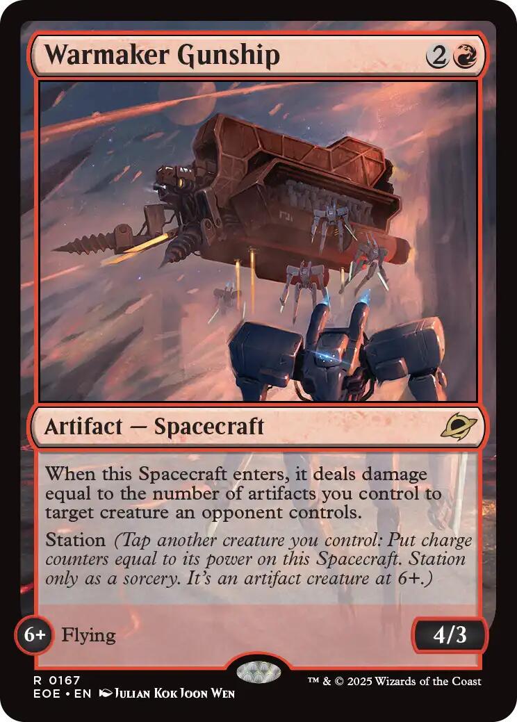 Warmaker Gunship (Magic Edge of Eternities)