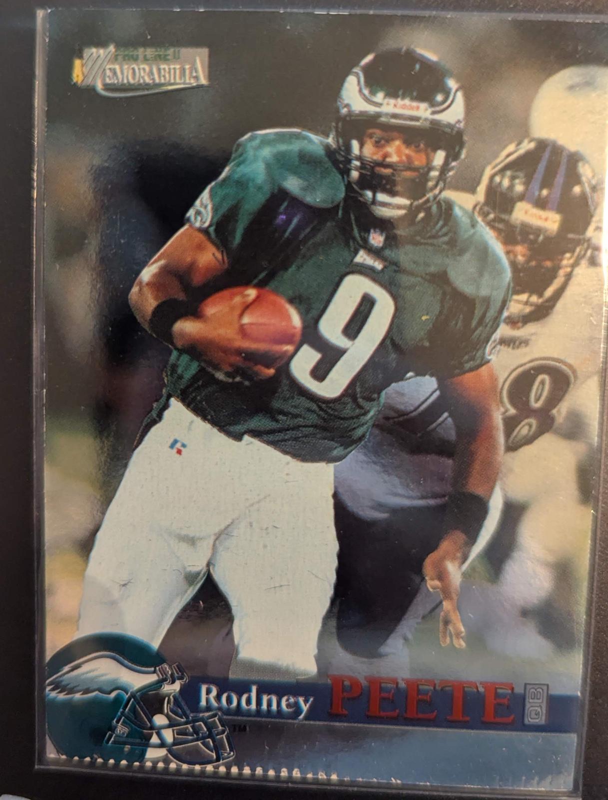 Rodney Peete #17 1996 Pro Line II Intense Football