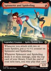 Spinneret and Spiderling [Extended Art Foil] #264