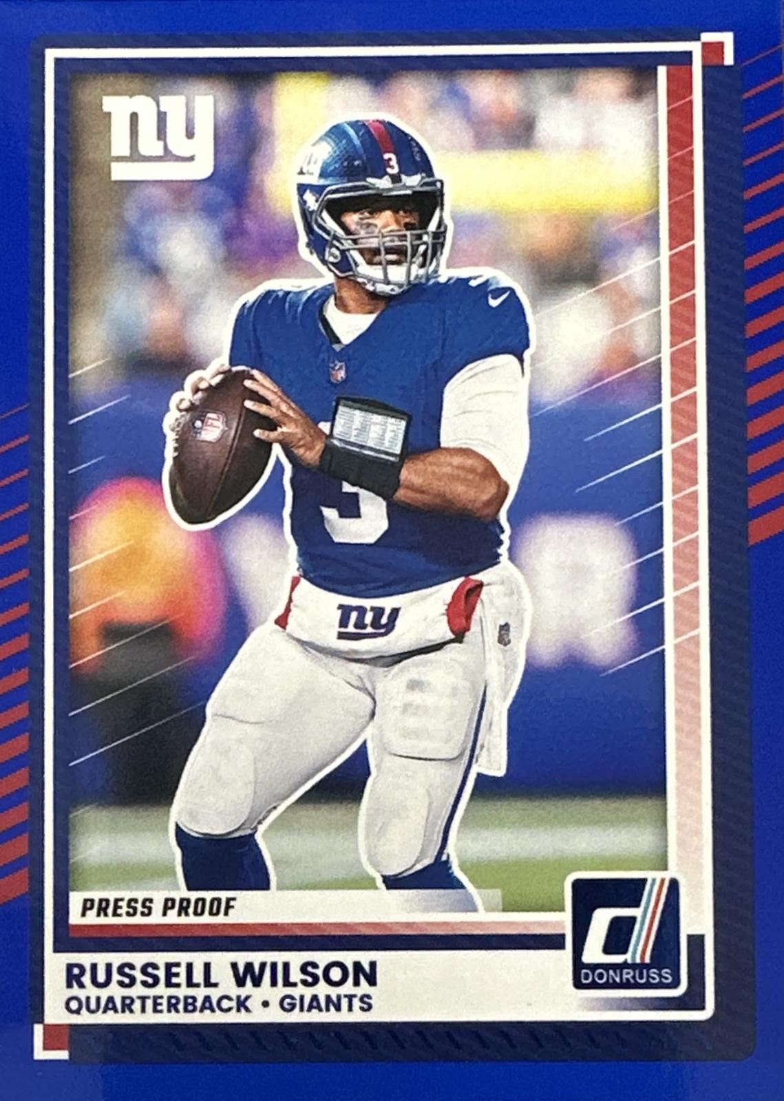 Russell Wilson [Press Proof Blue] #61