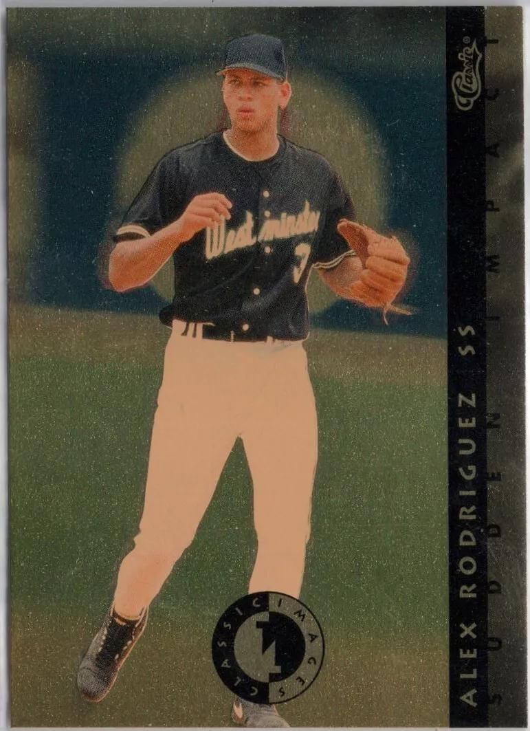 Alex Rodriguez #SI4 Baseball Cards 1993 Classic Images Sudden Impact