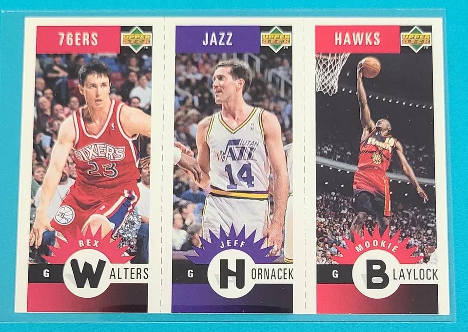 Walters Hornacek Blaylock Basketball Cards 1996 Collector's Choice