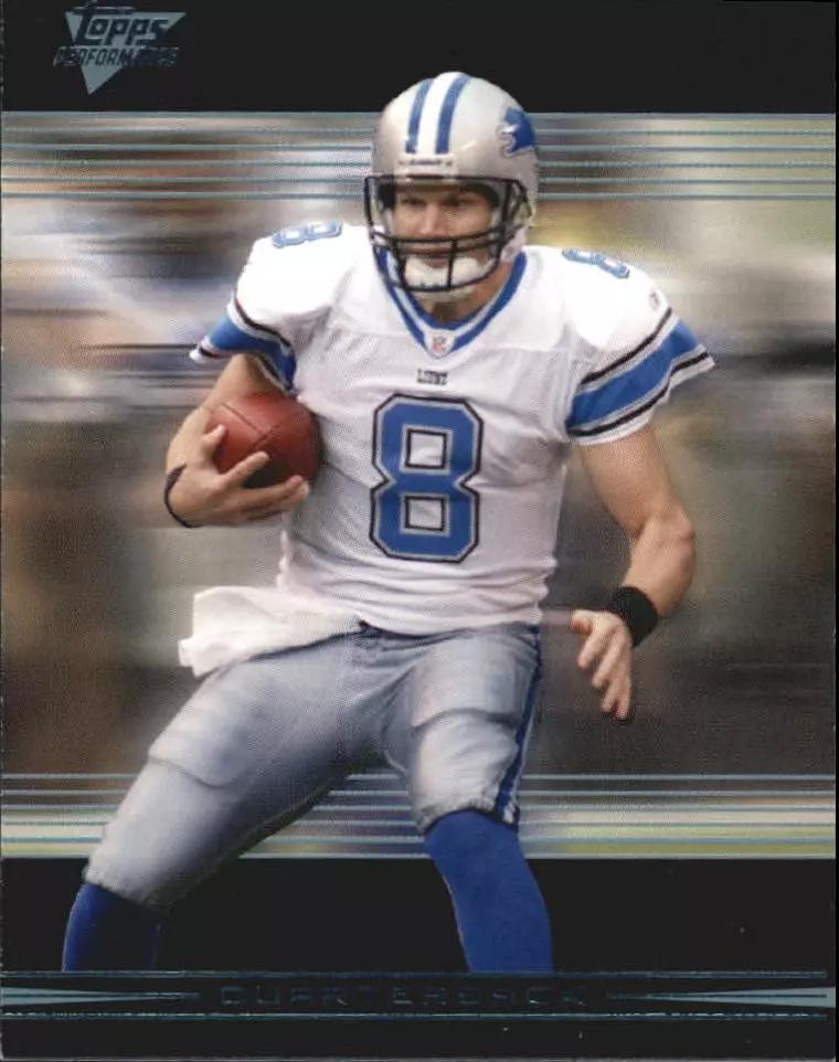 Jon Kitna #4 Football Cards 2007 Topps Performance