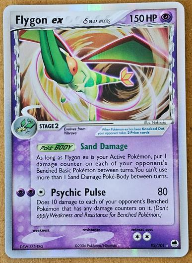 Flygon EX #92 photo