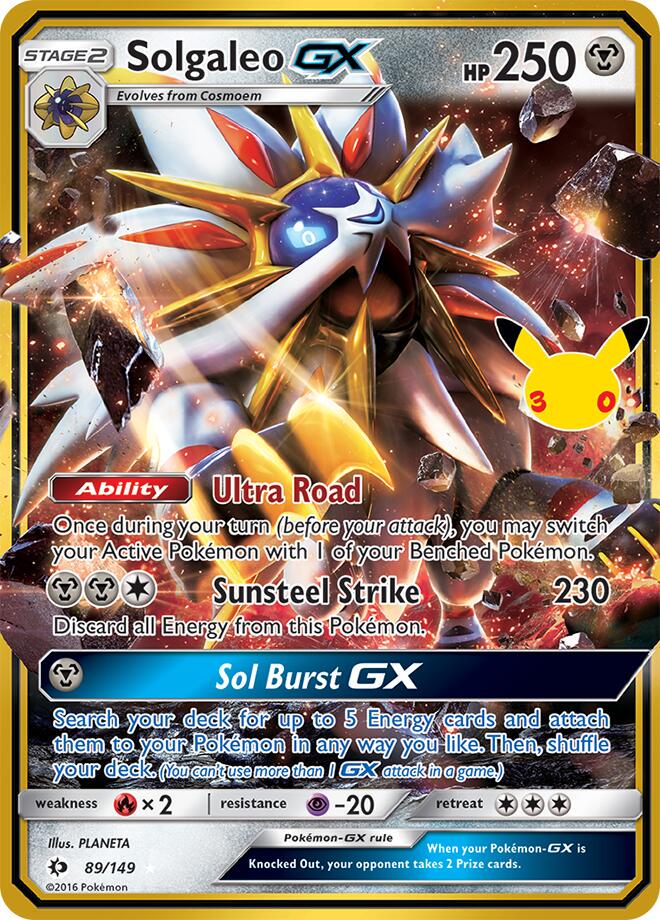 2026 Solgaleo GX #89